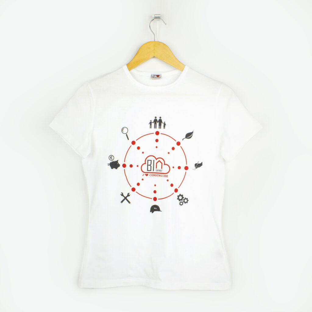 T-shirt BIM blanc