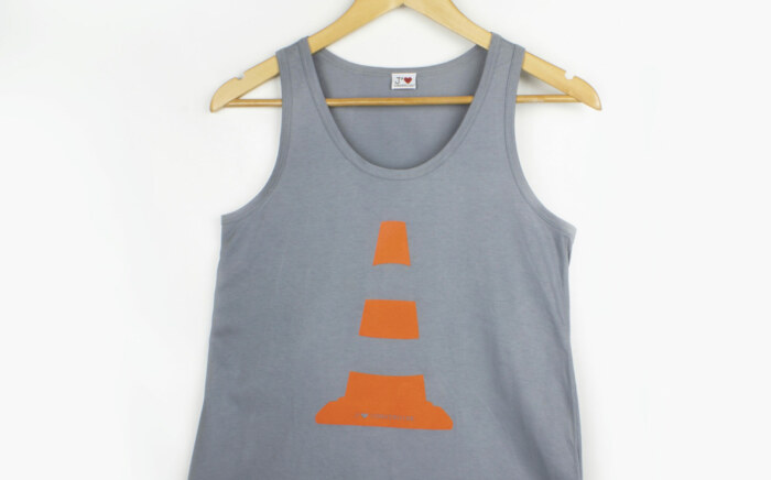 Débardeur monsieur cone gris