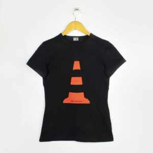 T-shirt monsieur cone noir