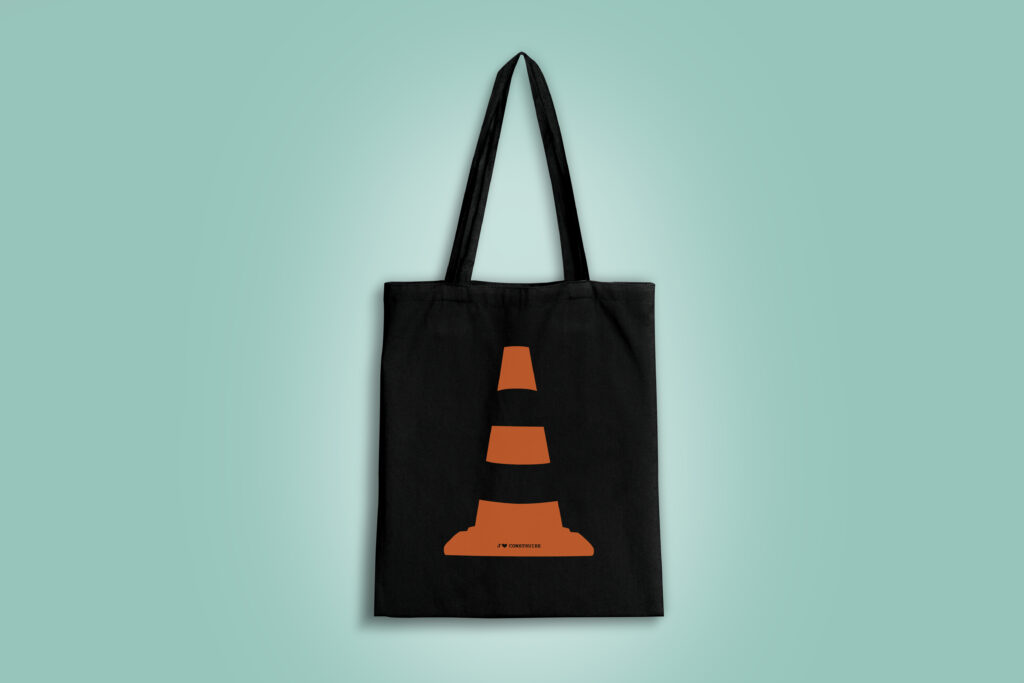 Tote bag Monsieur Cone