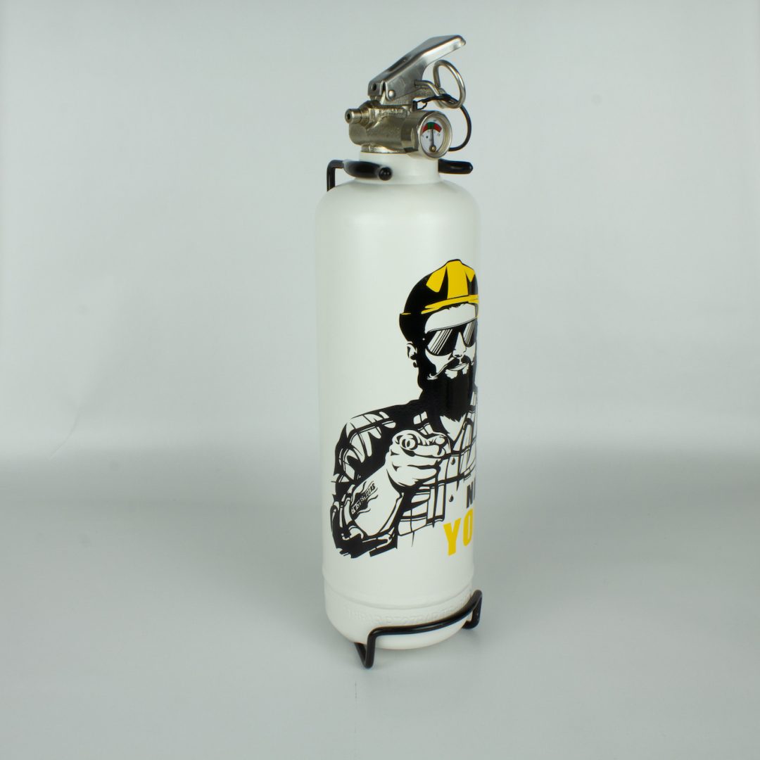 Extincteur custom "we need you"